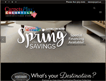 Tablet Screenshot of carpetspluscolortilein.com